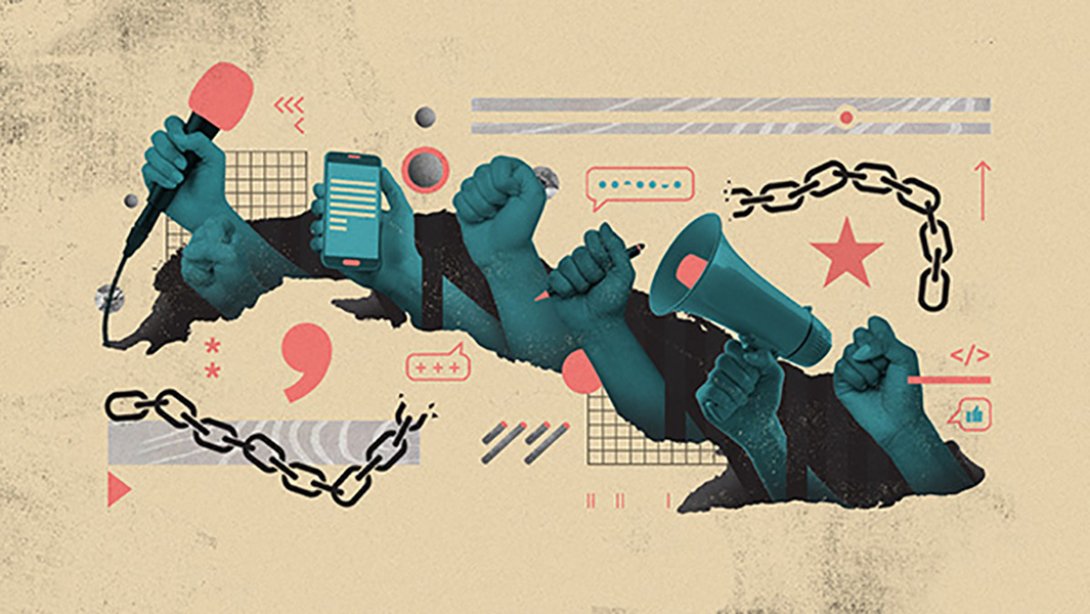 Logotipo. Declaración de medios independientes cubanos