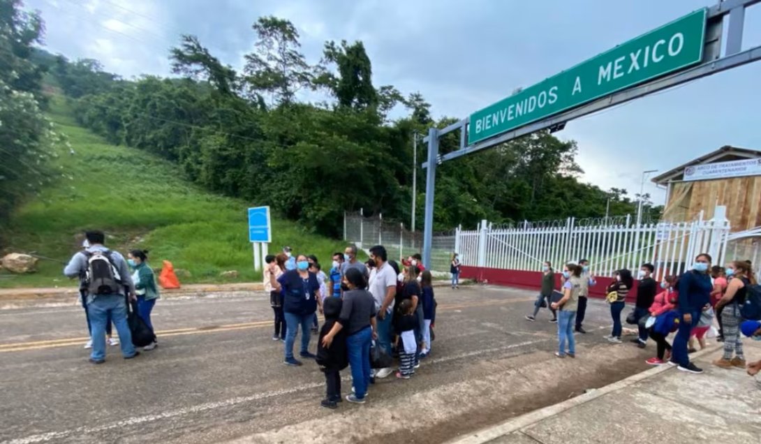 Frontera de Guatemala y México.