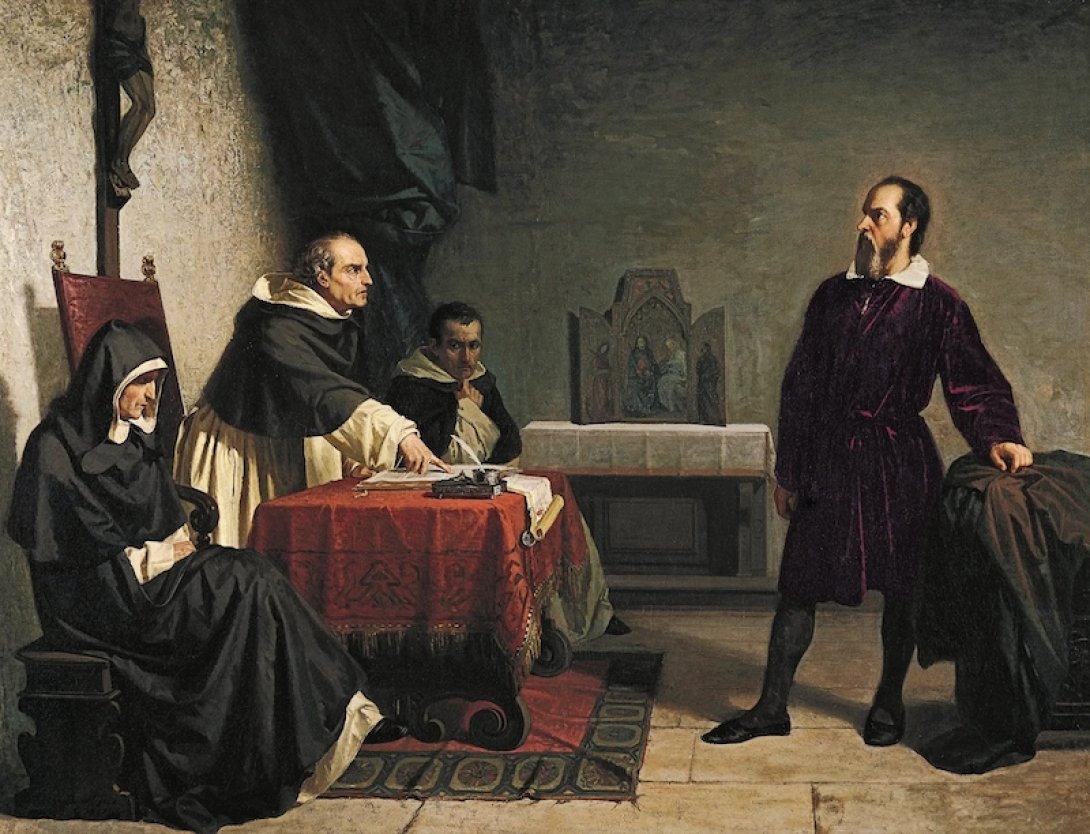 Juicio a Galileo Galilei.