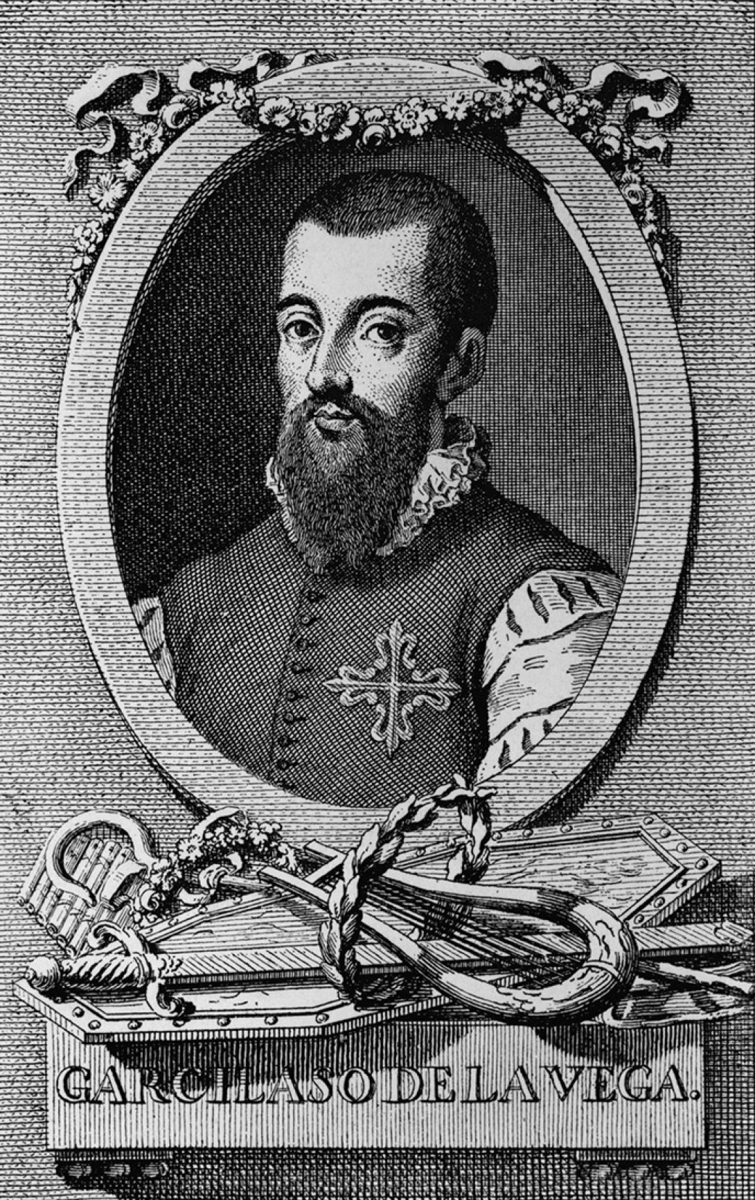 El poeta español Garcilaso de la Vega (1491/1503-1536).