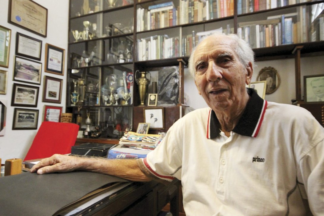 Tenista y naturalista cubano Orlando Garrido.