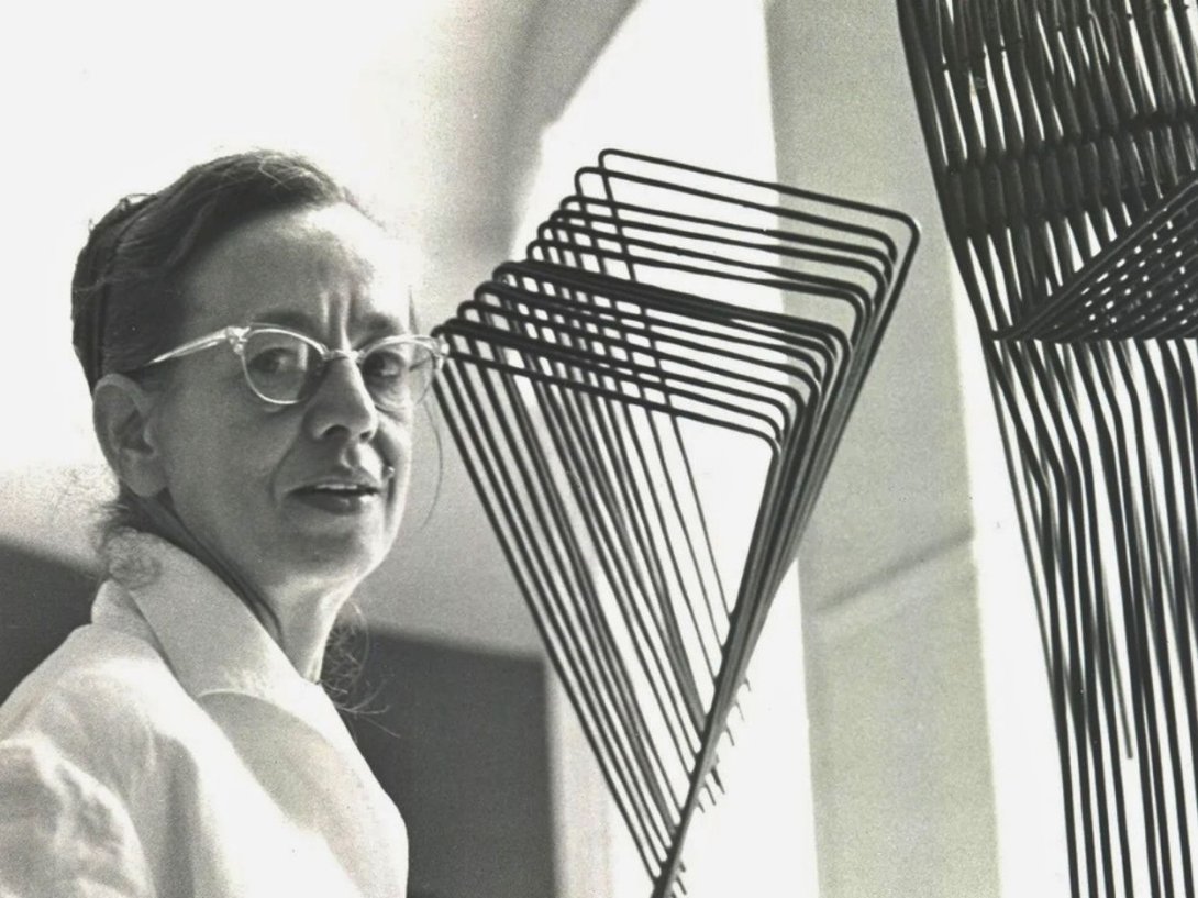 La escultora germano-venezolana Gertrud Goldschmidt-Gego (1912-1994).