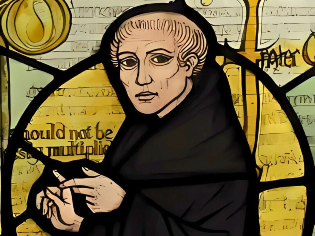Guillermo de Ockham (1287-1347). Filósofo y teólogo inglés.