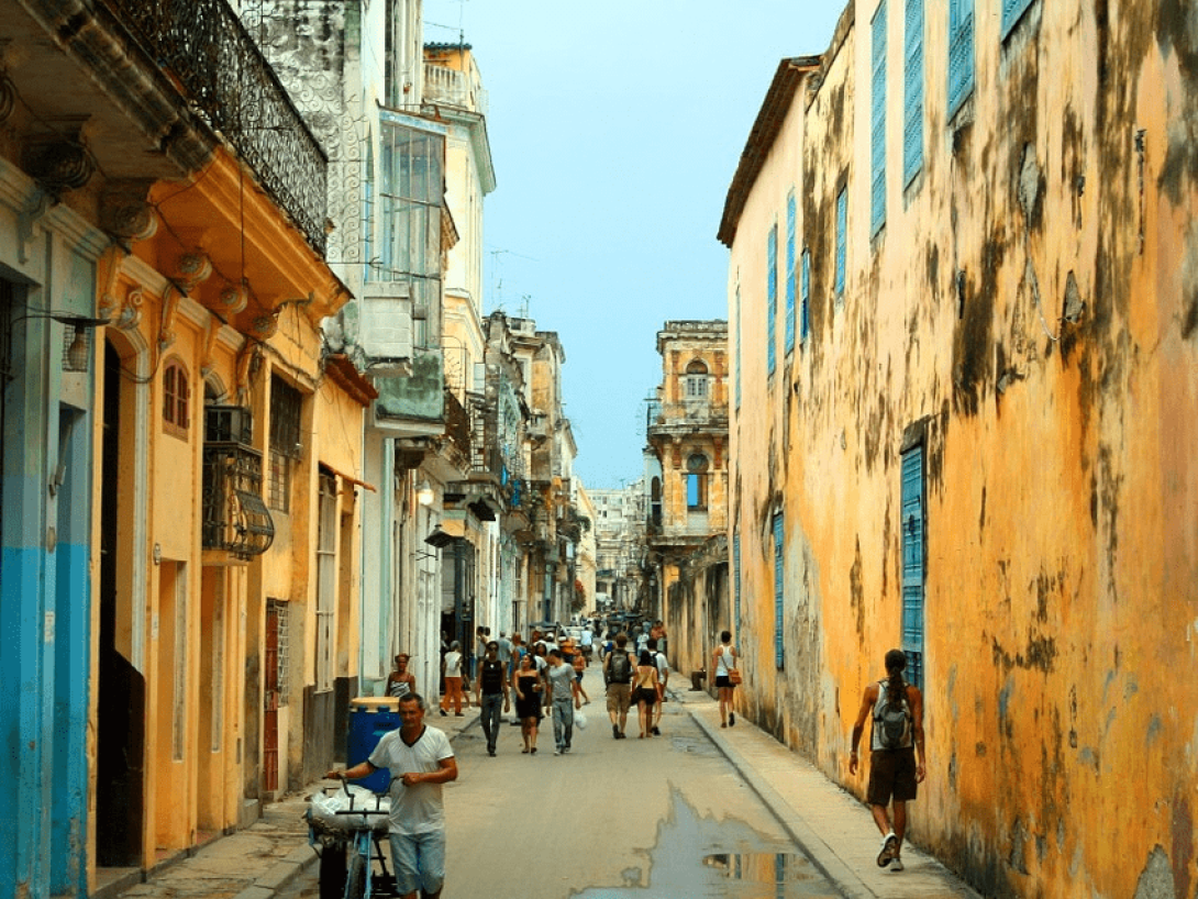 Calle de La Habana.