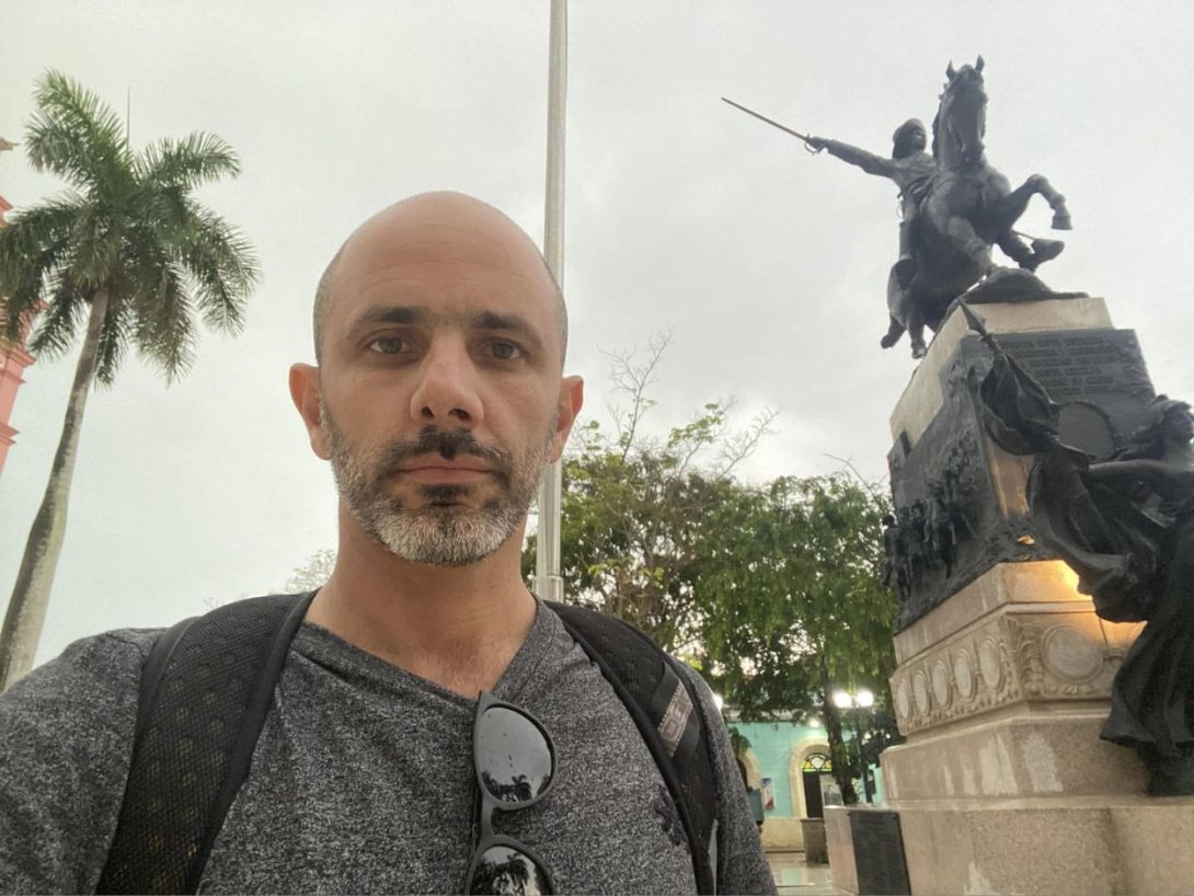 Henry Constatin Ferreiro, periodista independiente cubano. Foto: Facebook de Henry Constatin.