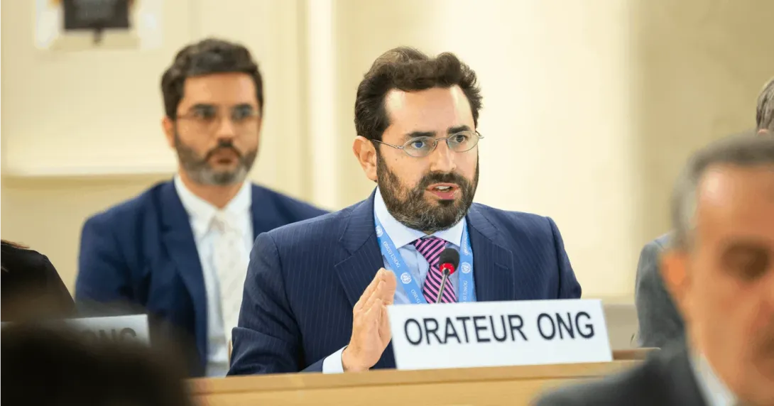 Hillel Neuer, director ejecutivo de la ONG UN Watch.