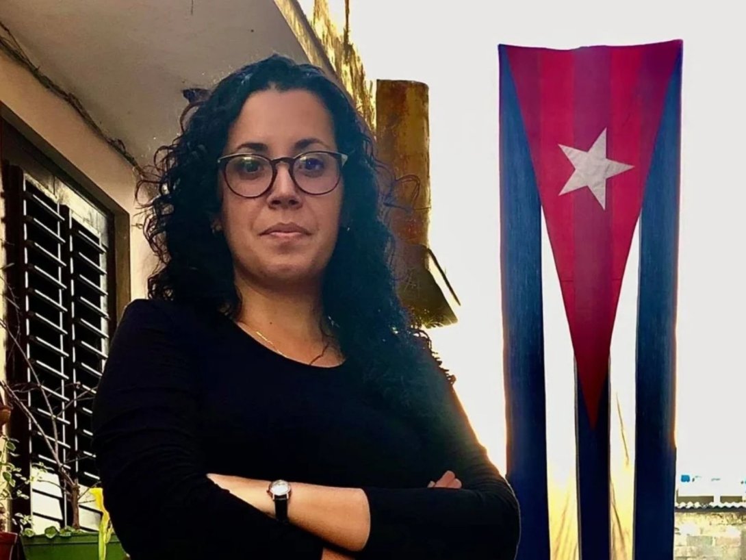Periodista cubana Camila Acosta