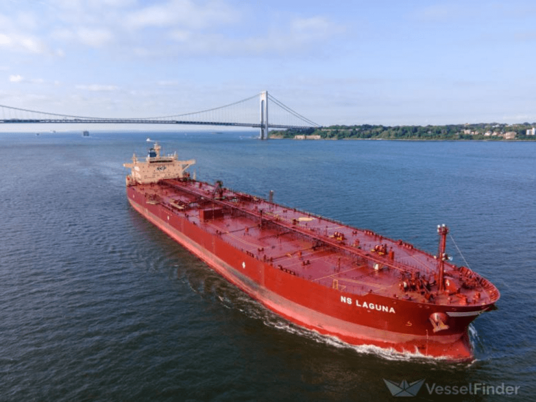 Barco petrolero ruso.