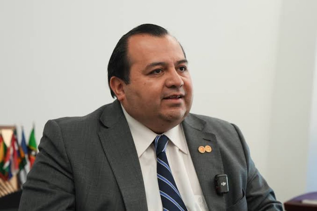 Edgar Stuardo Ralón Orellana, presidente de la Comisión Interamericana de Derechos Humanos (CIDH).
