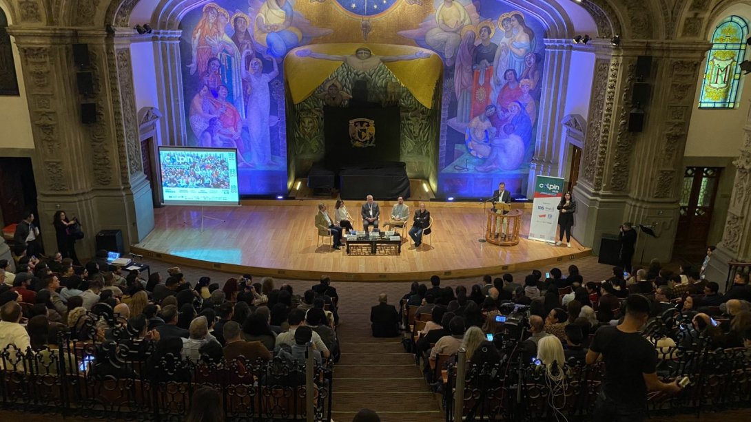 Inauguración del COLPIN 2023 en la Ciudad de México.