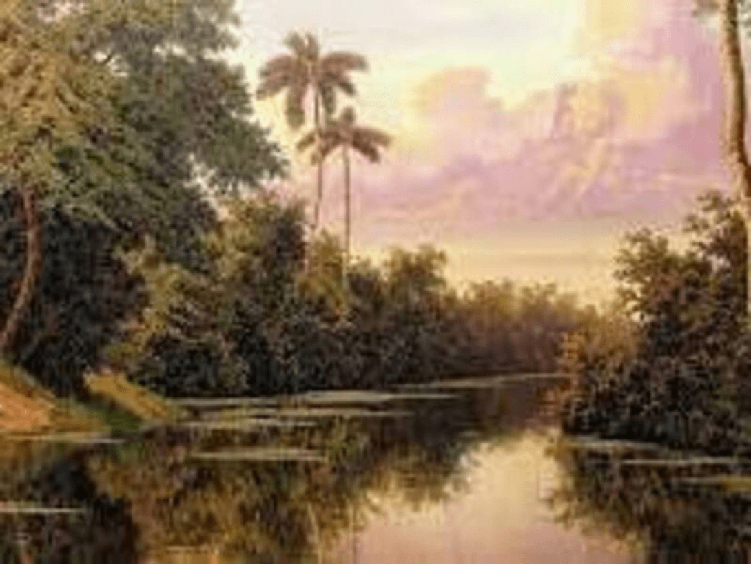 Paisaje cubano. 