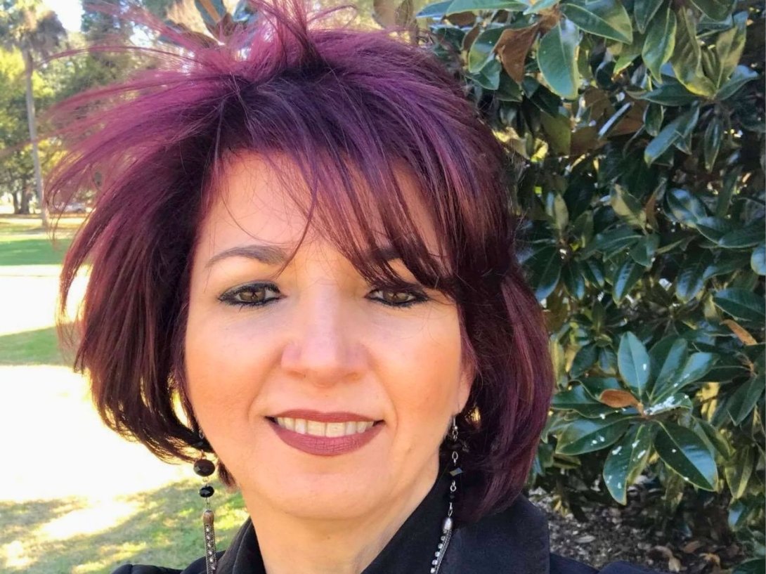 La activista cubanoamericana Iskra Pérez Salcedo.