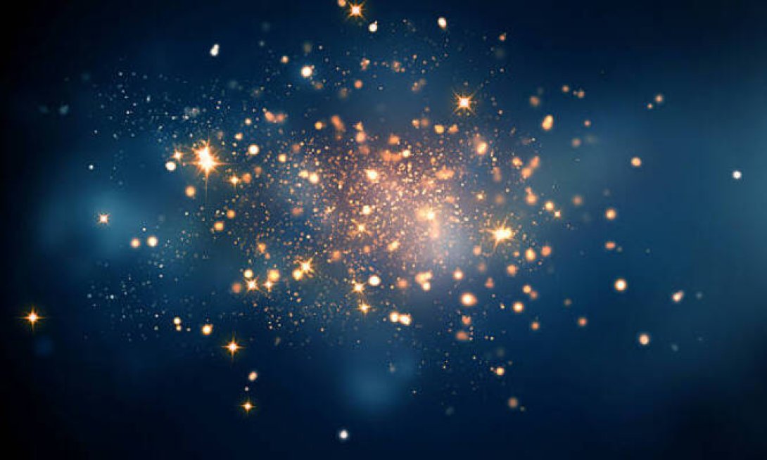 Estrellas en el cielo nocturno. 