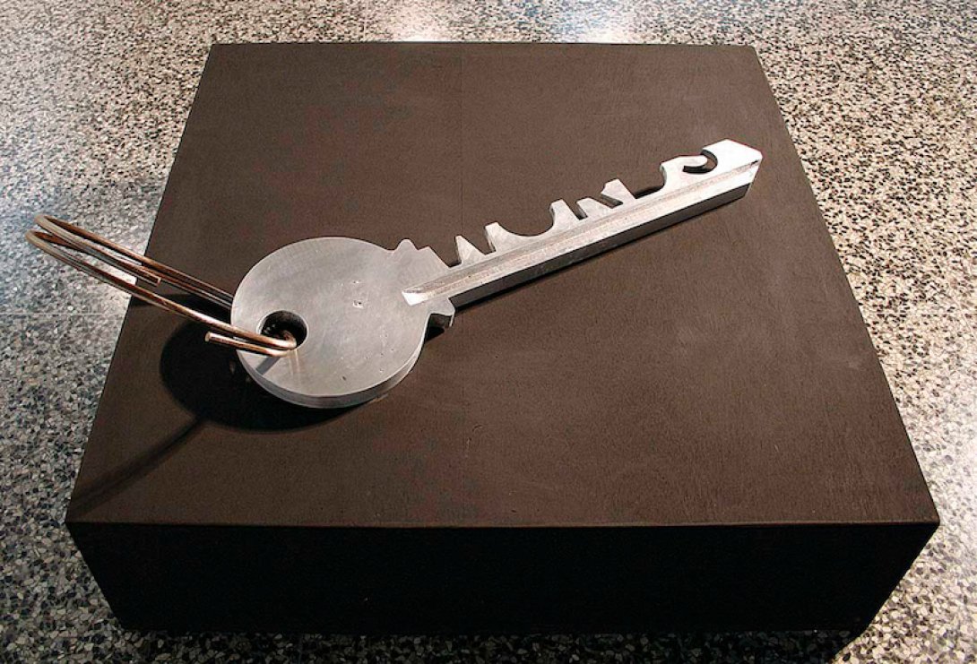 El poema visual "La llave de las cosas", de Iván Capote.