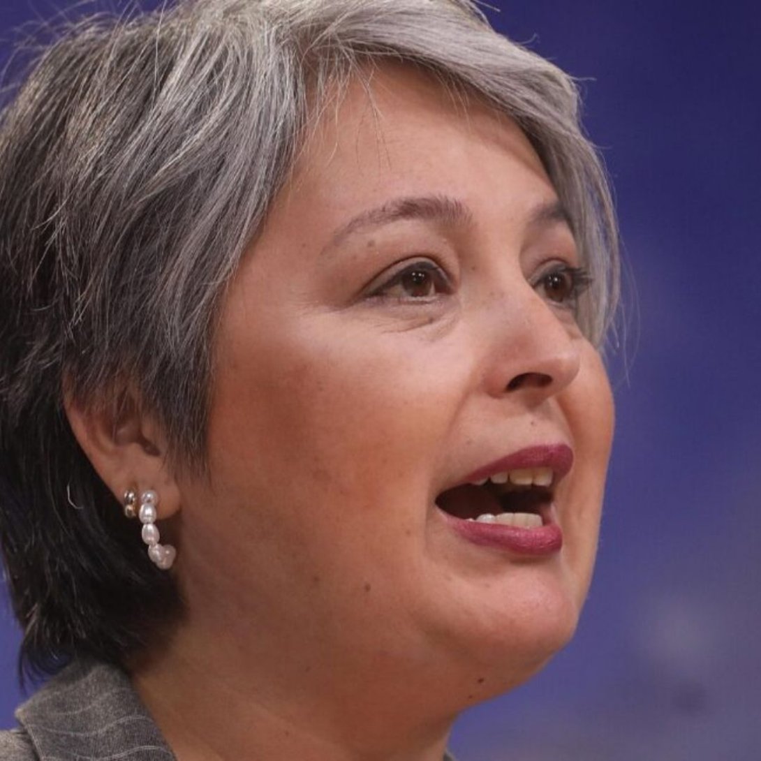 Jeannette Jara, política chilena y candidata presidencial en 2025 por el Partido Comunista de Chile.