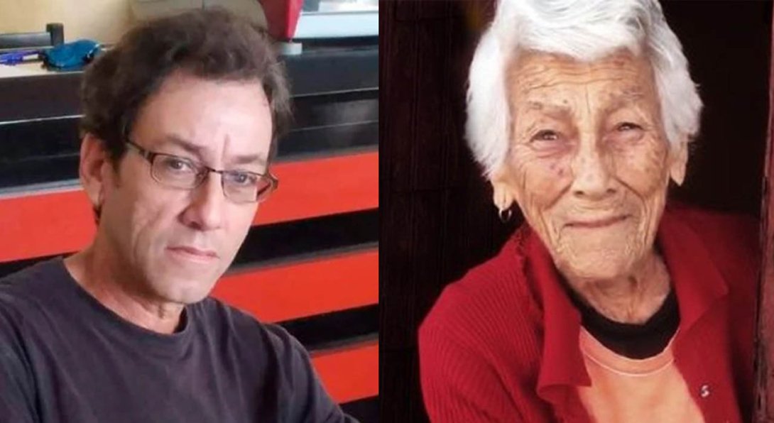 José Gabriel Barrenechea y su madre, Zoila Esther Chávez Pérez.