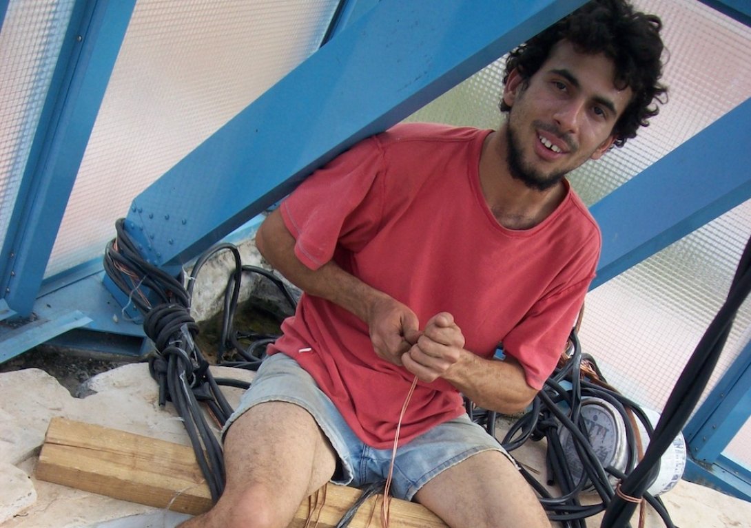 José E. Yaque en el ISA durante sus años de estudios. 