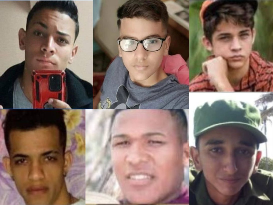 Jóvenes cubanos muertos en la década de 2020 en el Servicio Militar Obligatorio
