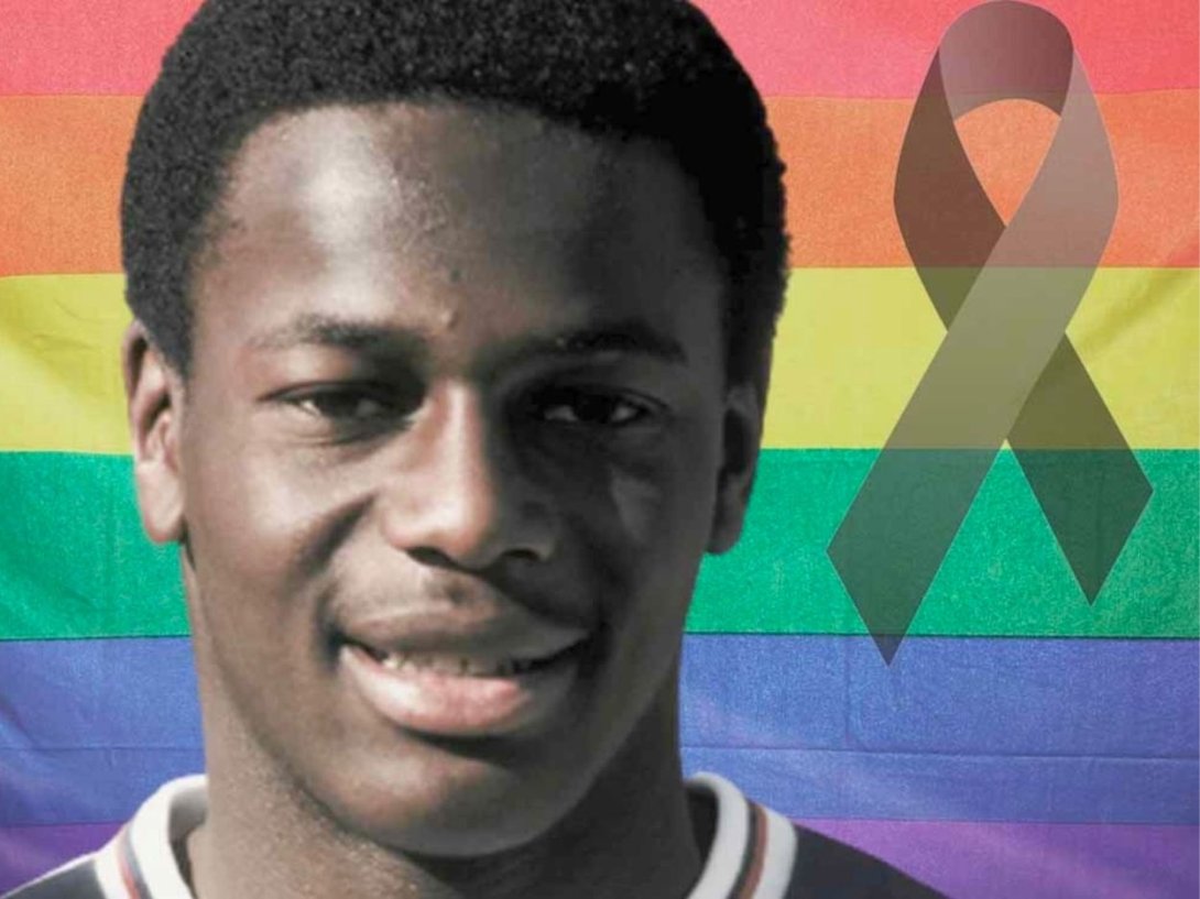 El futbolista británico Justin Fashanu (1961-1998).