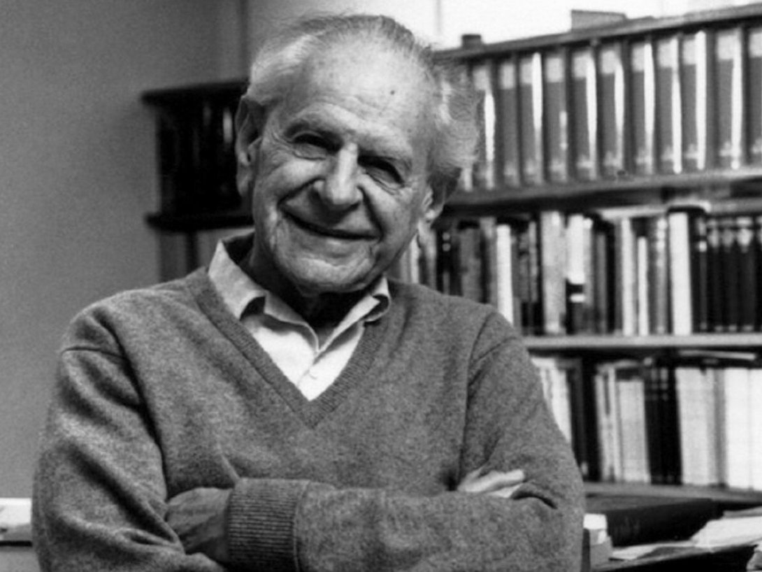 Karl R. Popper (1902-1994), filósofo y politólogo austriaco-británico.