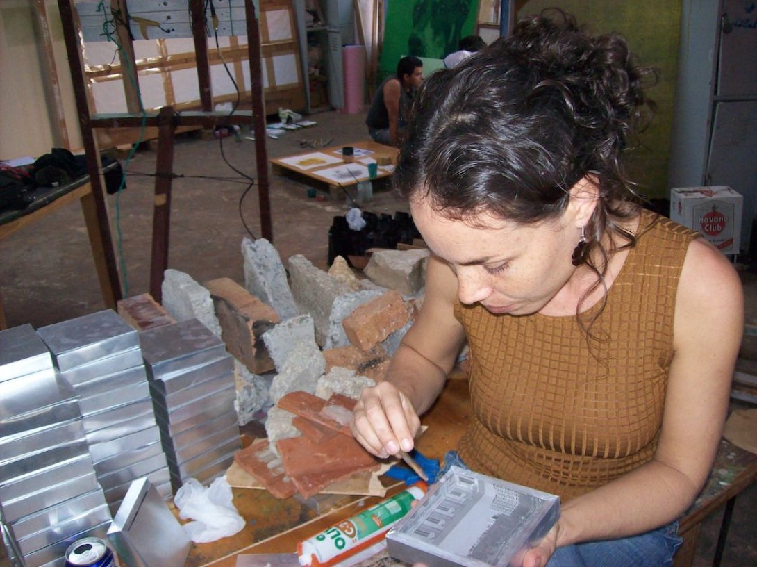 Katia M. Uliver en el ISA durante sus años de estudios.