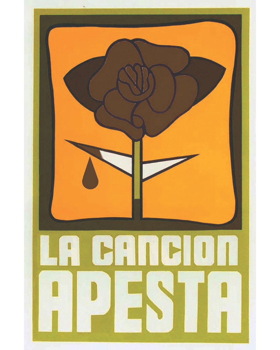 Cartel "La canción apesta" (2021) de Víctor Fung