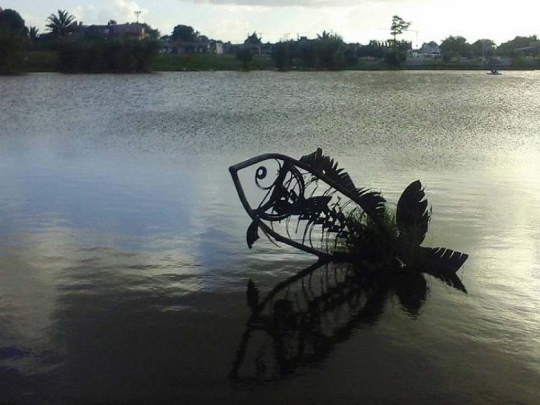 Lago cubano, La Turbina. Foto: Ileana Álvarez