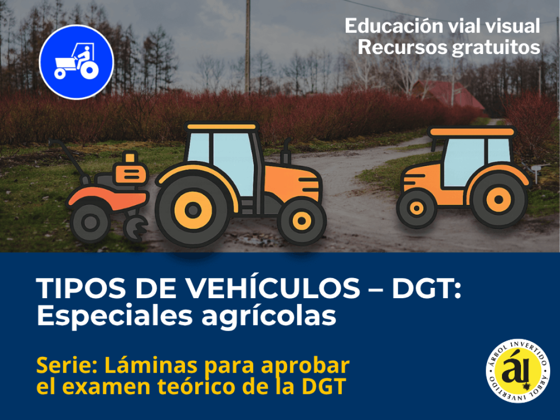 Portada Lámina DGT 3. Vehículos agrícolas