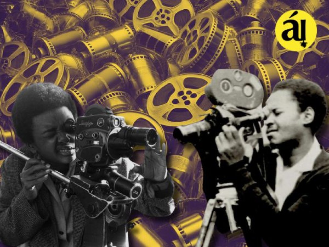 Sara Gómez y Nicolás Guillén Landrián, cineastas cubanos.