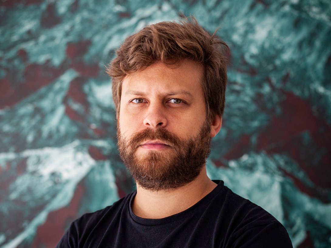 El artista cubano Leandro Feal.