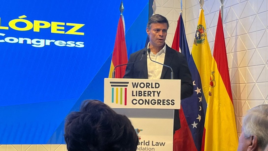 Leopoldo López, opositor venezolano.