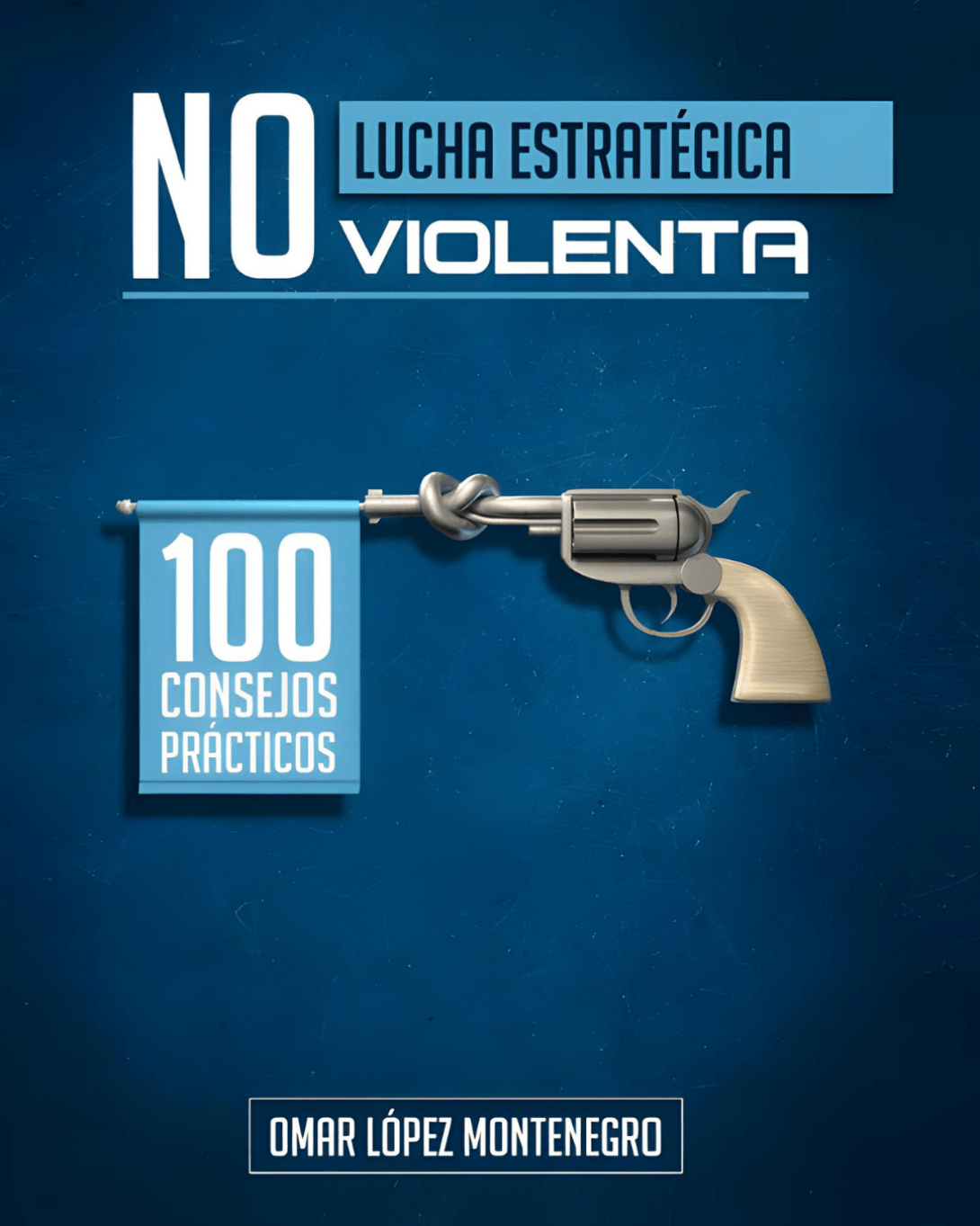 Portada de libro "Lucha estratégica no violenta: 100 consejos prácticos" de Omar González 