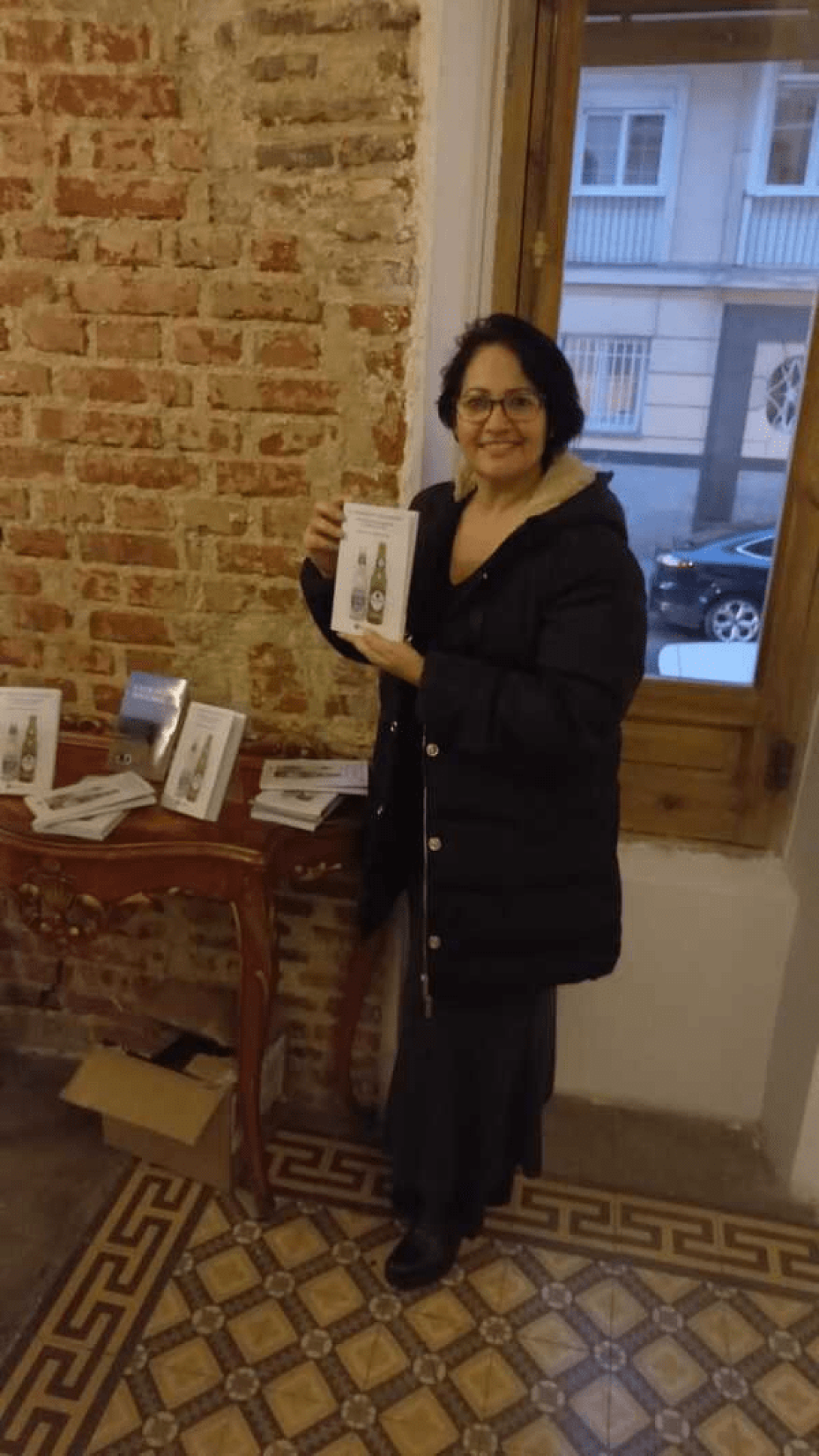 Libro de Henry Eric Hernández a la venta durante el Foro.