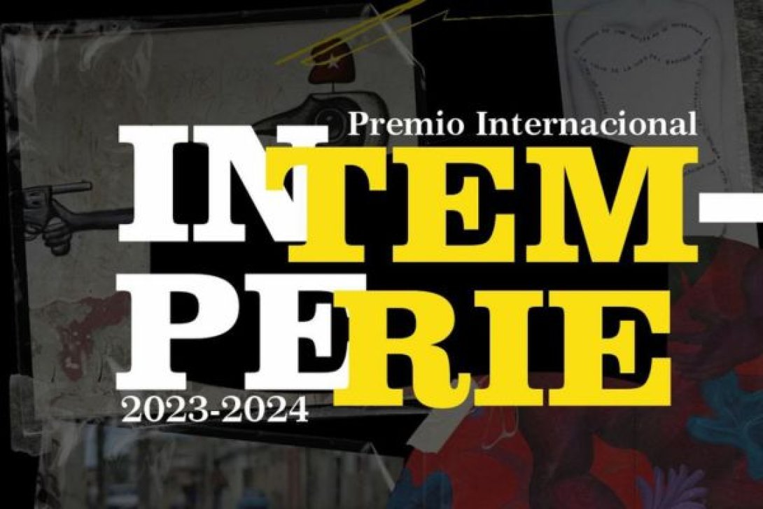 Portada del libro sobre el Premio Intemperie