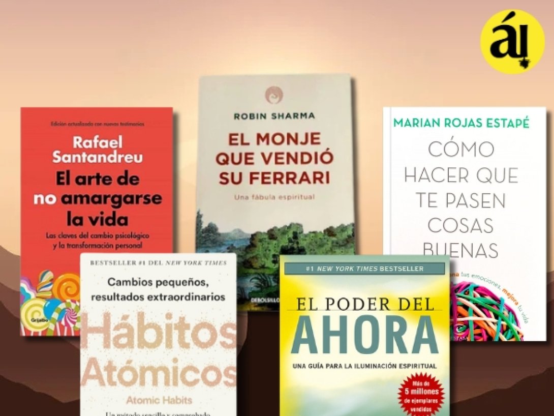 Libros de autoayuda.