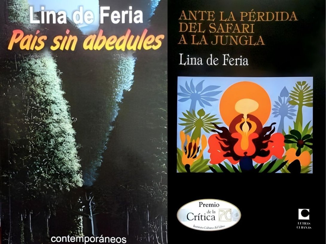 Libros de la poeta cubana Lina de Feria (1945-2026)