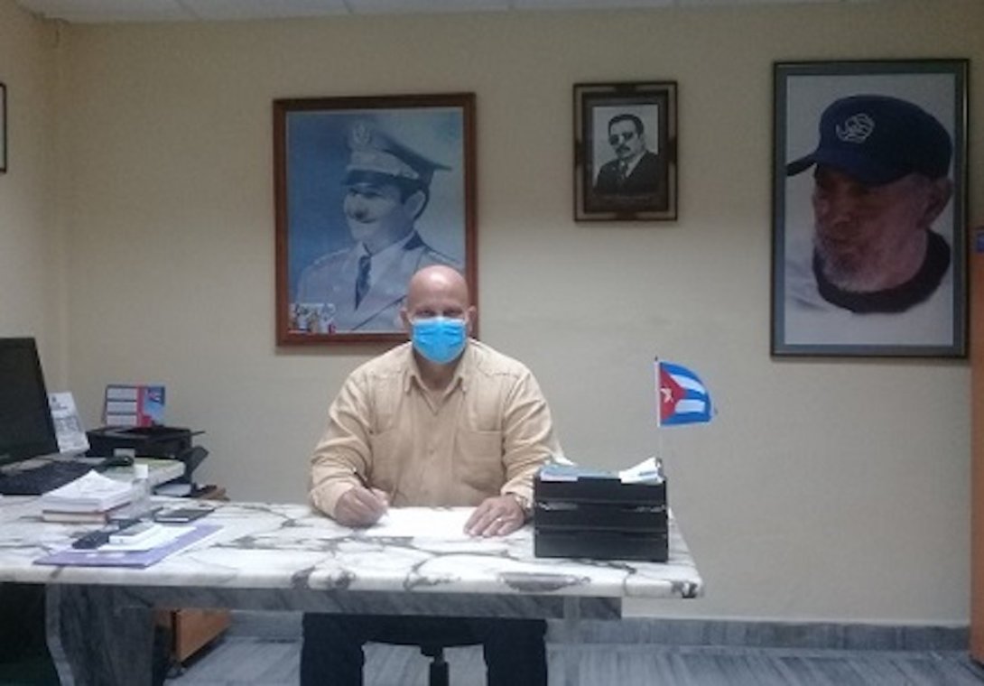 Liván Fuentes Álvarez, ex presidente de la Asamblea Municipal de Isla de la Juventud.