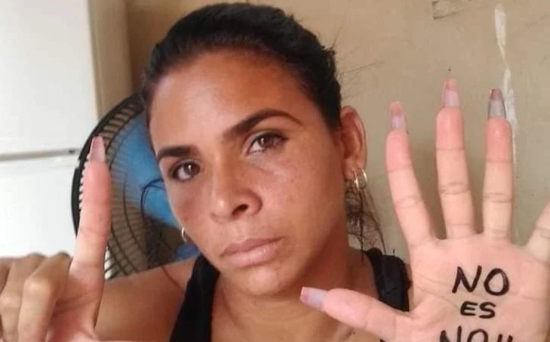 La prisionera política cubana Lizandra Góngora.