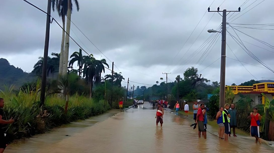 Inundaciones en Guantánamo.