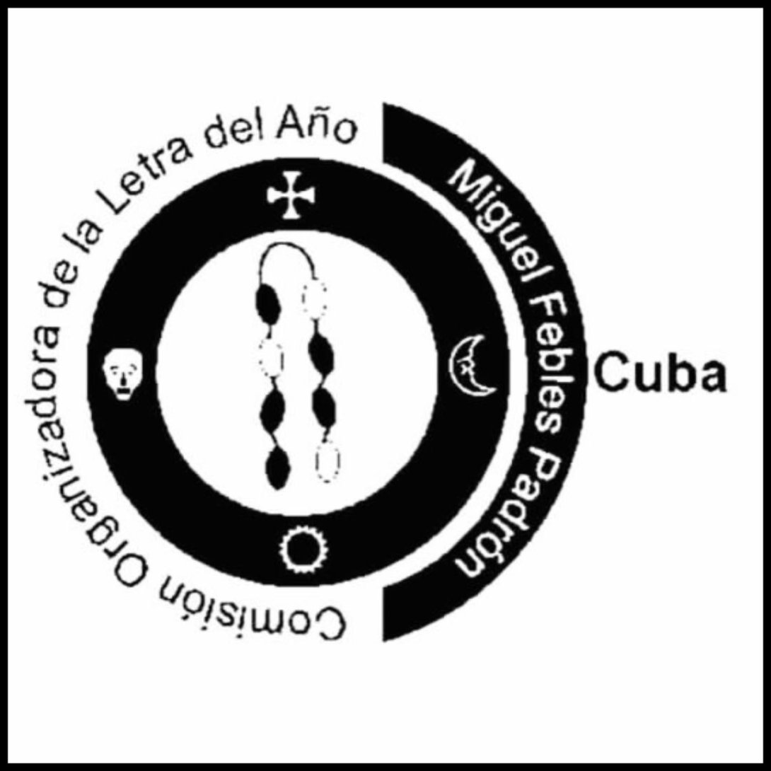 Logo de la Comisión Organizadora de la Letra del Año "Miguel Padrón Febles".