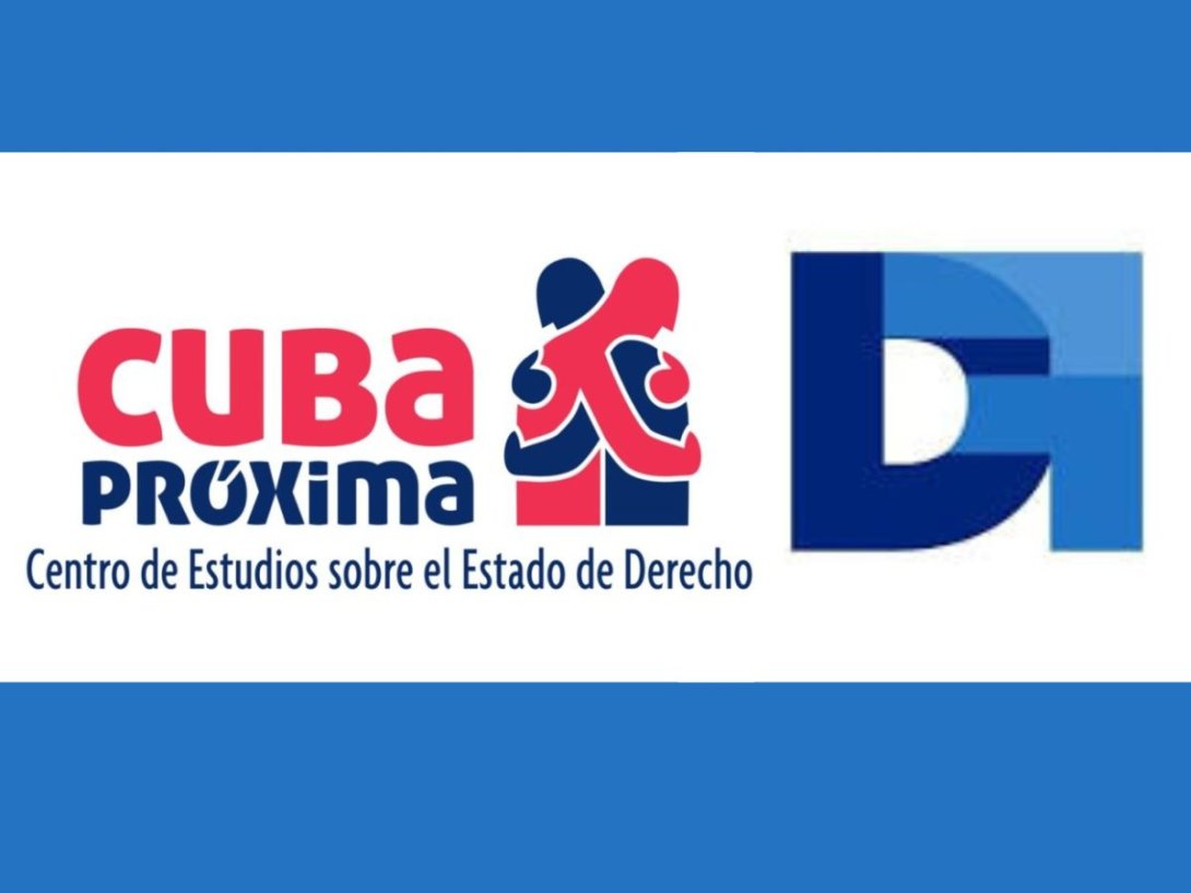 Logotipos de Cuba Próxima (izquierda) y DFrente (derecha).