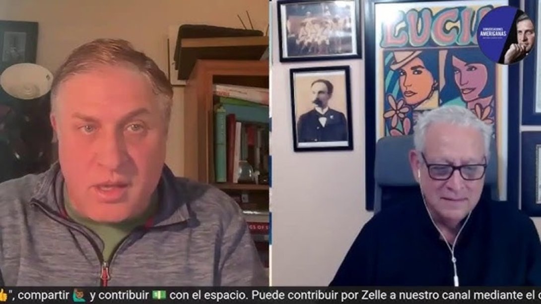 Arturo López Levy y Eliades Acosta Matos (mayo de 2026). Captura de YouTube.