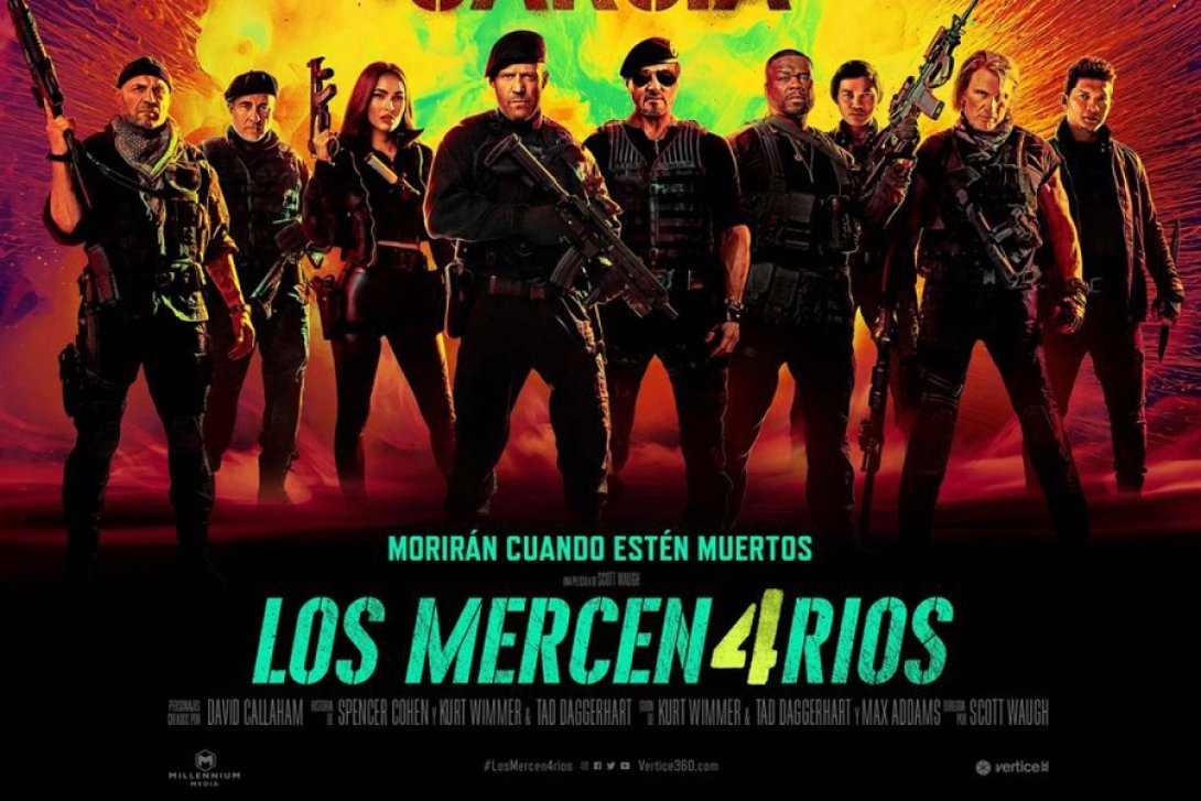 Cartel de la película "Los Mercenarios 4" (2023)