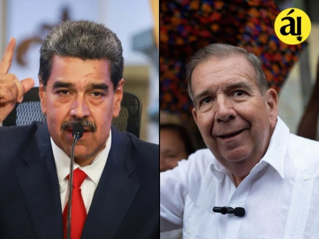 Nicolás Maduro y Edmundo González.