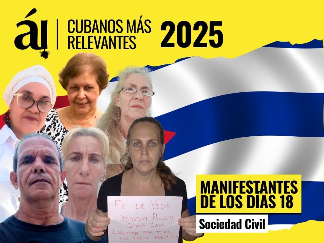 Manifestantes de los días 18.