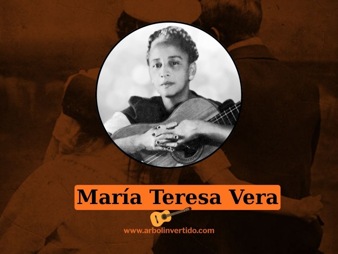 Compositora e intérprete cubana María Teresa Vera (1895-1965).