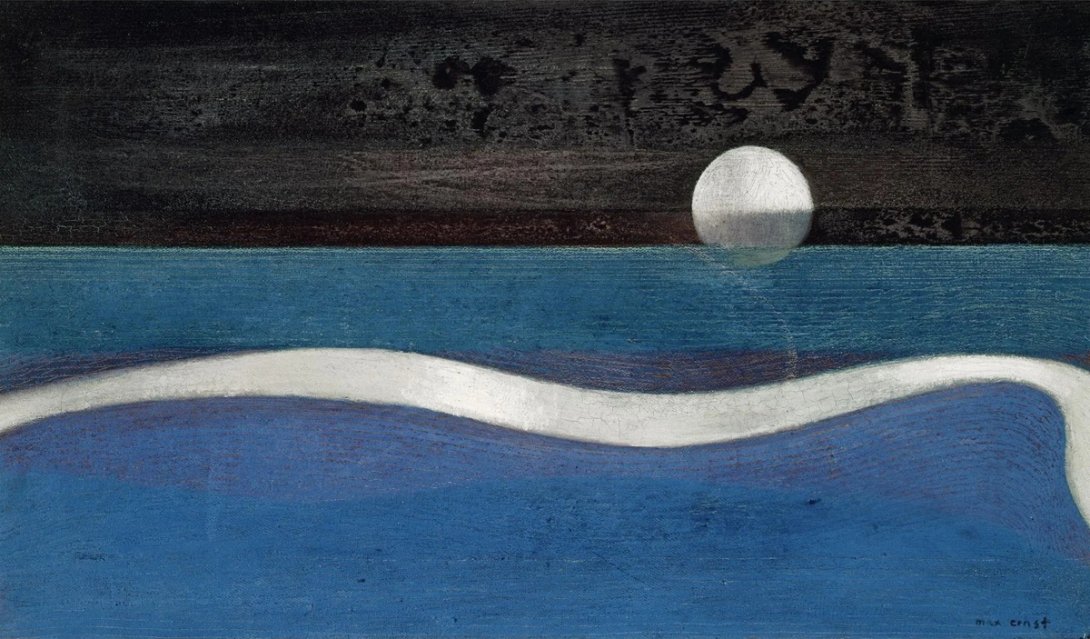 Pintura de Max Ernst, "La corriente de Humboldt"