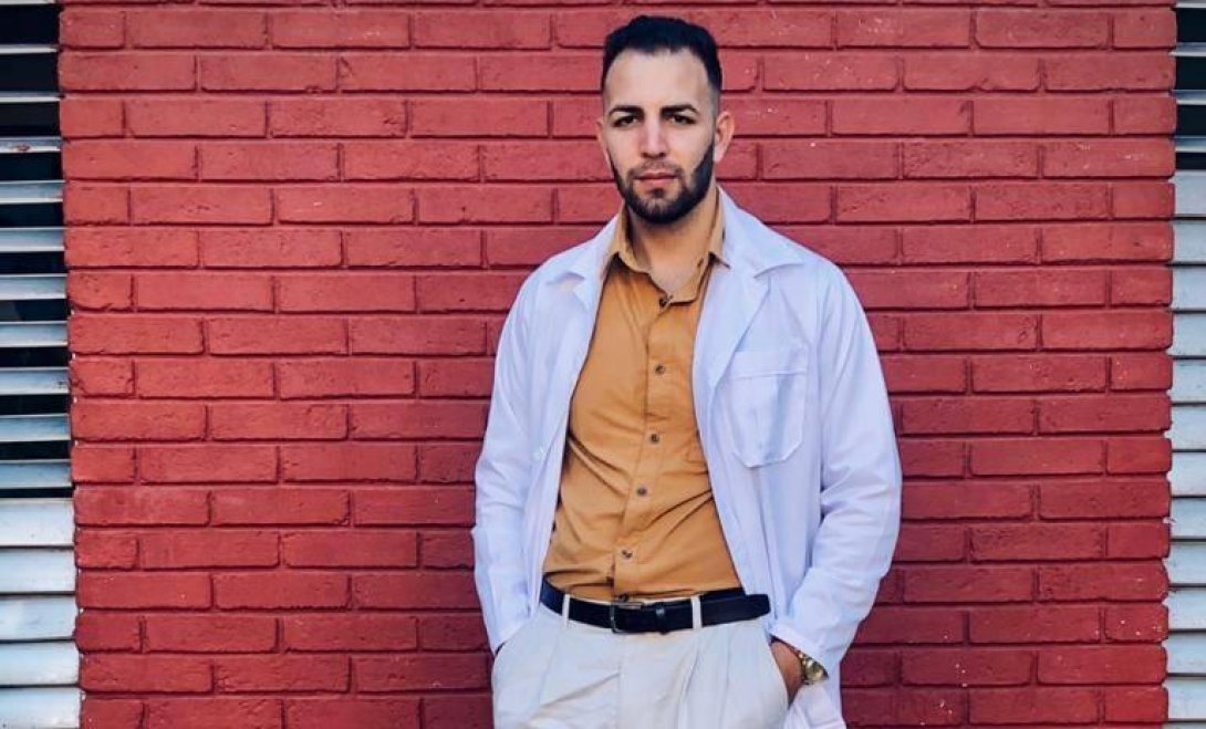 El médico cubano Adrián Pupo Ojeda.