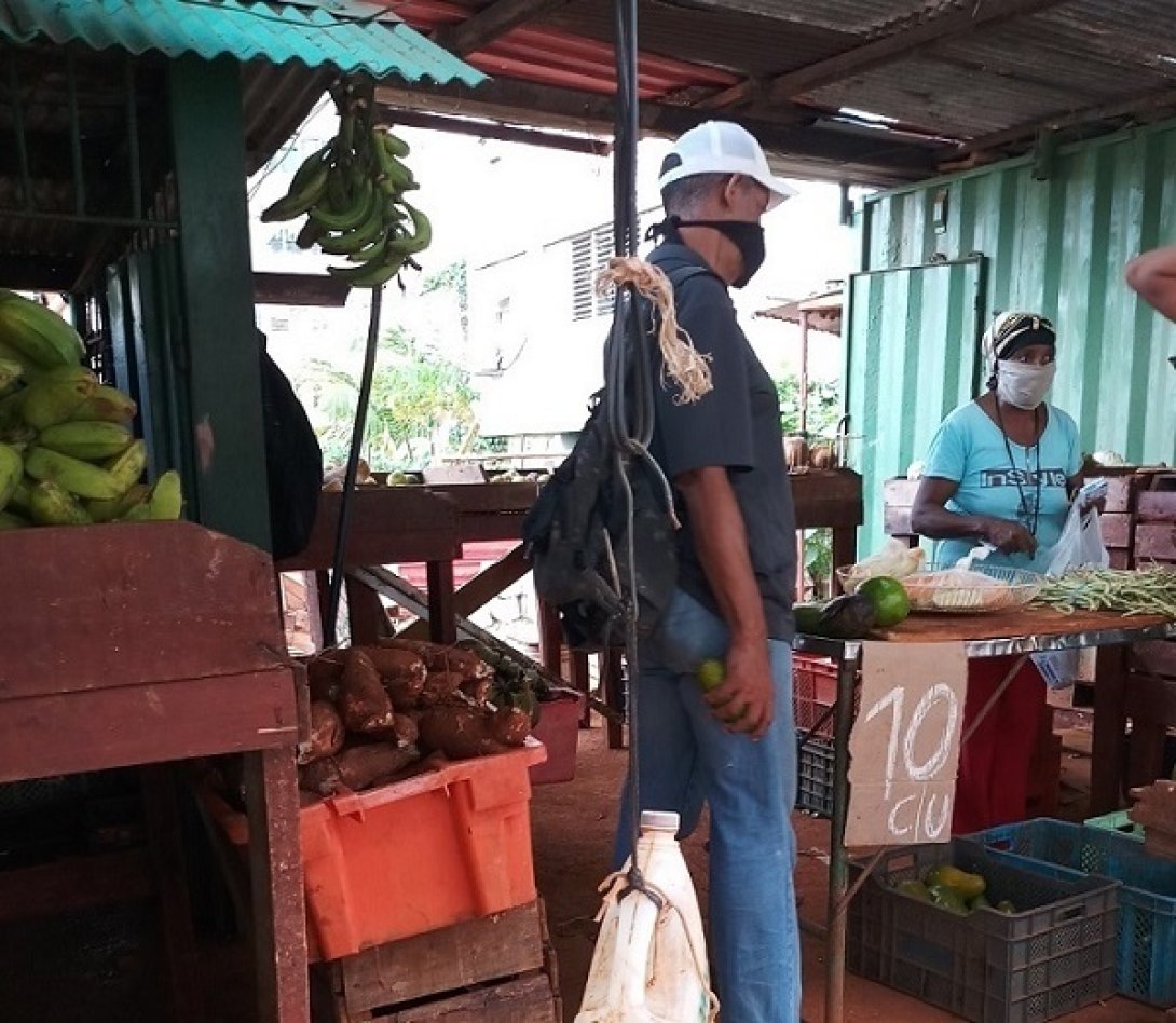 Mercado en Cuba