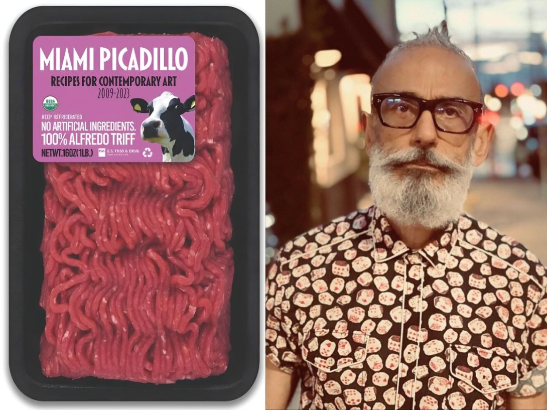 Alfredo Triff y su libro "Miami Picadillo" (2022).